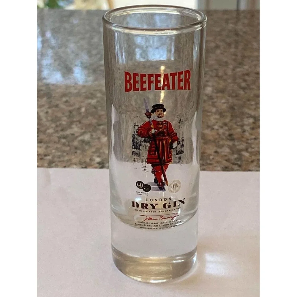 Beefeater London Dry Gin Double Shot‎ Glass - 4” Tall